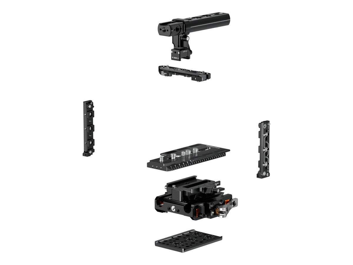 Bright Tangerine LeftField 3 Advanced Kit for RED KOMODO & KOMODO-X (DJI RS 2 & RS 3)