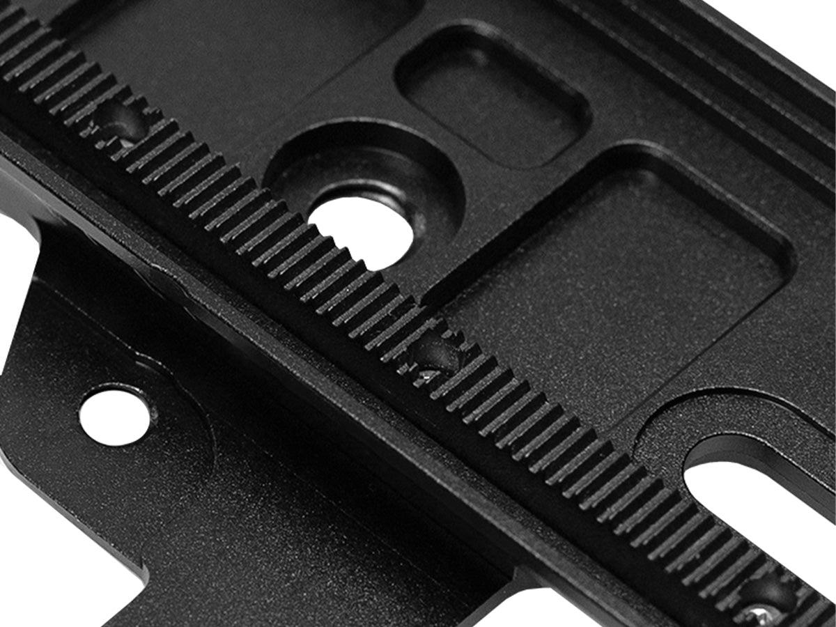 Bright Tangerine Gear Rack Upgrade for DJI RS 2 & RS 3 Dovetails