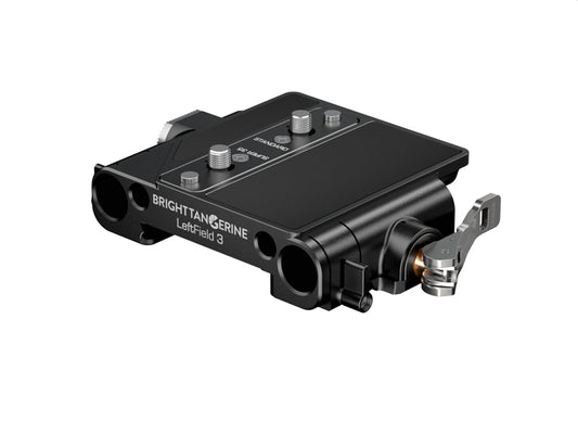 Bright Tangerine LeftField 3 19mm Studio QR Bridgeplate