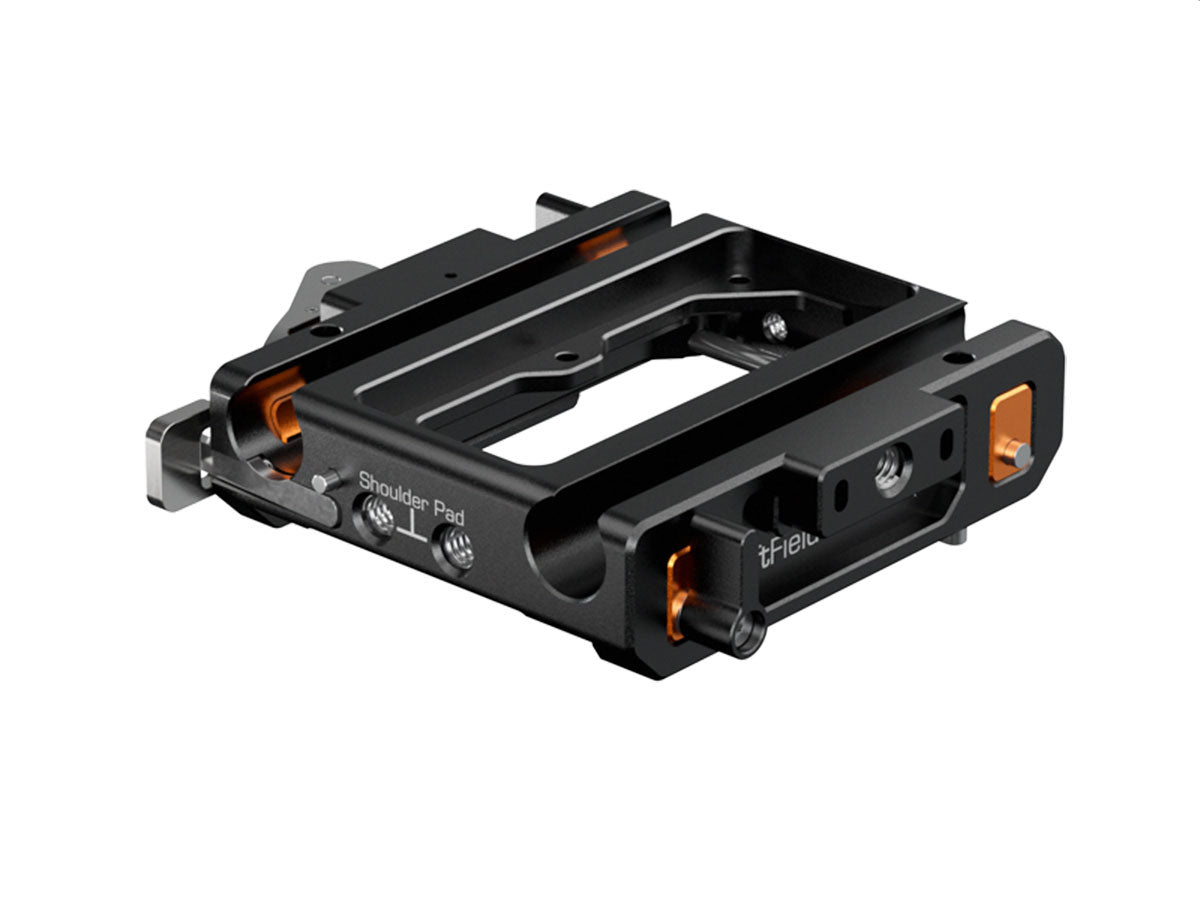 Bright Tangerine LeftField 3 15mm LWS QR Baseplate Core
