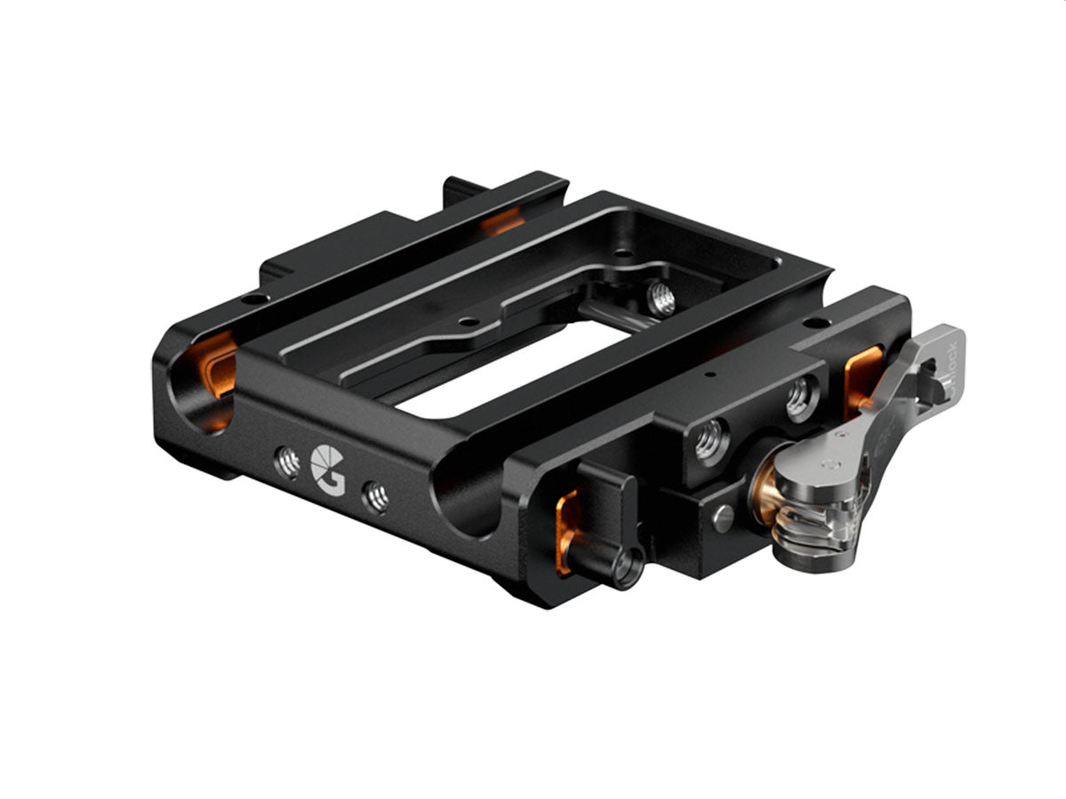 Bright Tangerine LeftField 3 15mm LWS QR Baseplate Core