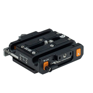 Bright Tangerine LeftField 3 Sony FS7/FX9 QR Baseplate