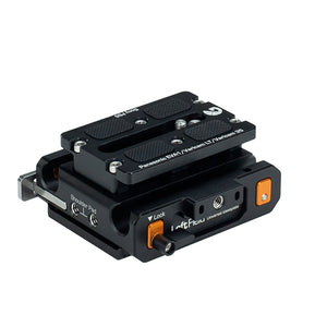 Bright Tangerine LeftField 3 Sony FS5 QR Baseplate