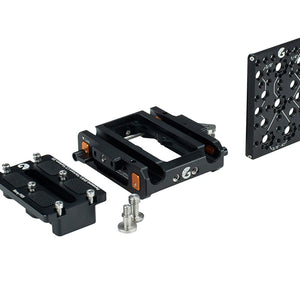 Bright Tangerine LeftField 3 Sony FS5 QR Baseplate