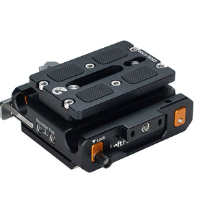 Bright Tangerine LeftField 3 Canon C500 Mk II/C300 Mk III QR Baseplate