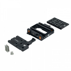 Bright Tangerine LeftField 3 Canon C70 QR Baseplate (Standard)