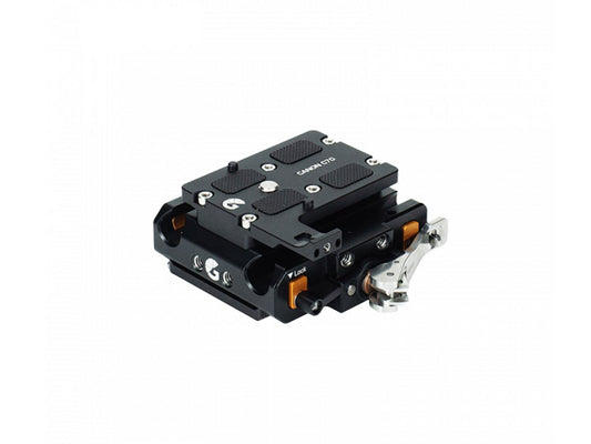Bright Tangerine LeftField 3 Canon C70 QR Baseplate (Standard)