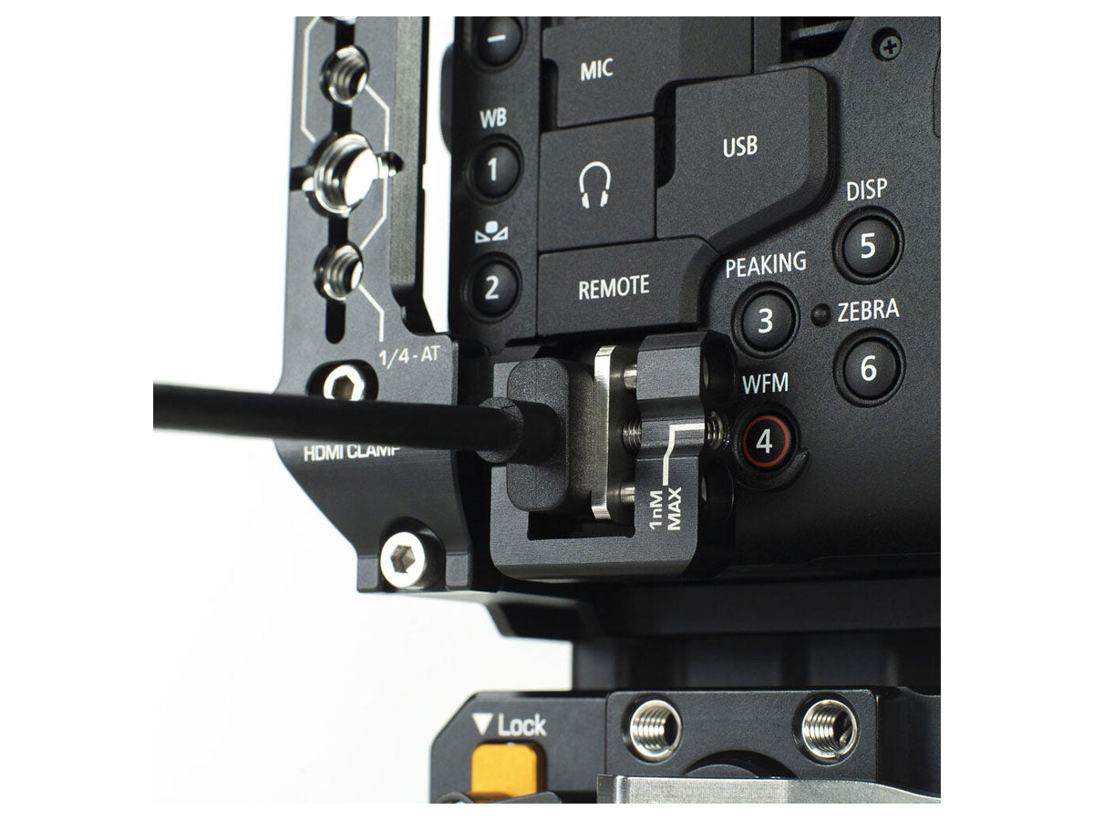 Bright Tangerine Canon C70 HDMI Clamp