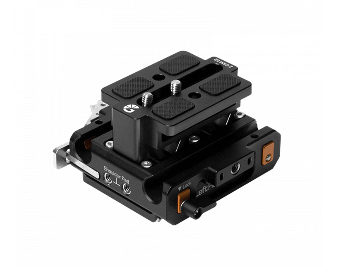 Bright Tangerine LeftField 3 Z Cam QR Baseplate