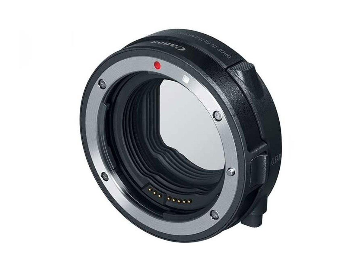 Canon Drop-In Filter Mount Adapter EF-EOS R with Drop-In Variable ND Filter A