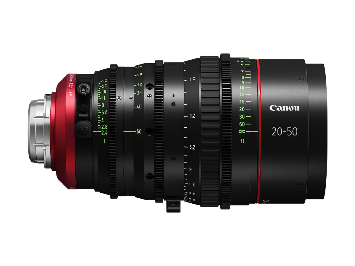 Canon CN-E 20-50mm T2.4 L FP Cinema Lens (Imperial Scale) - PL Mount