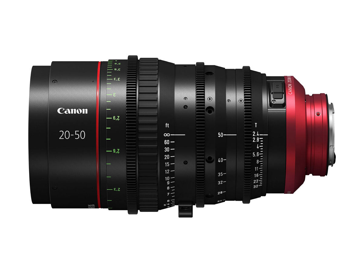 Canon CN-E 20-50mm T2.4 L F Cinema Lens (Imperial Scale) - EF Mount