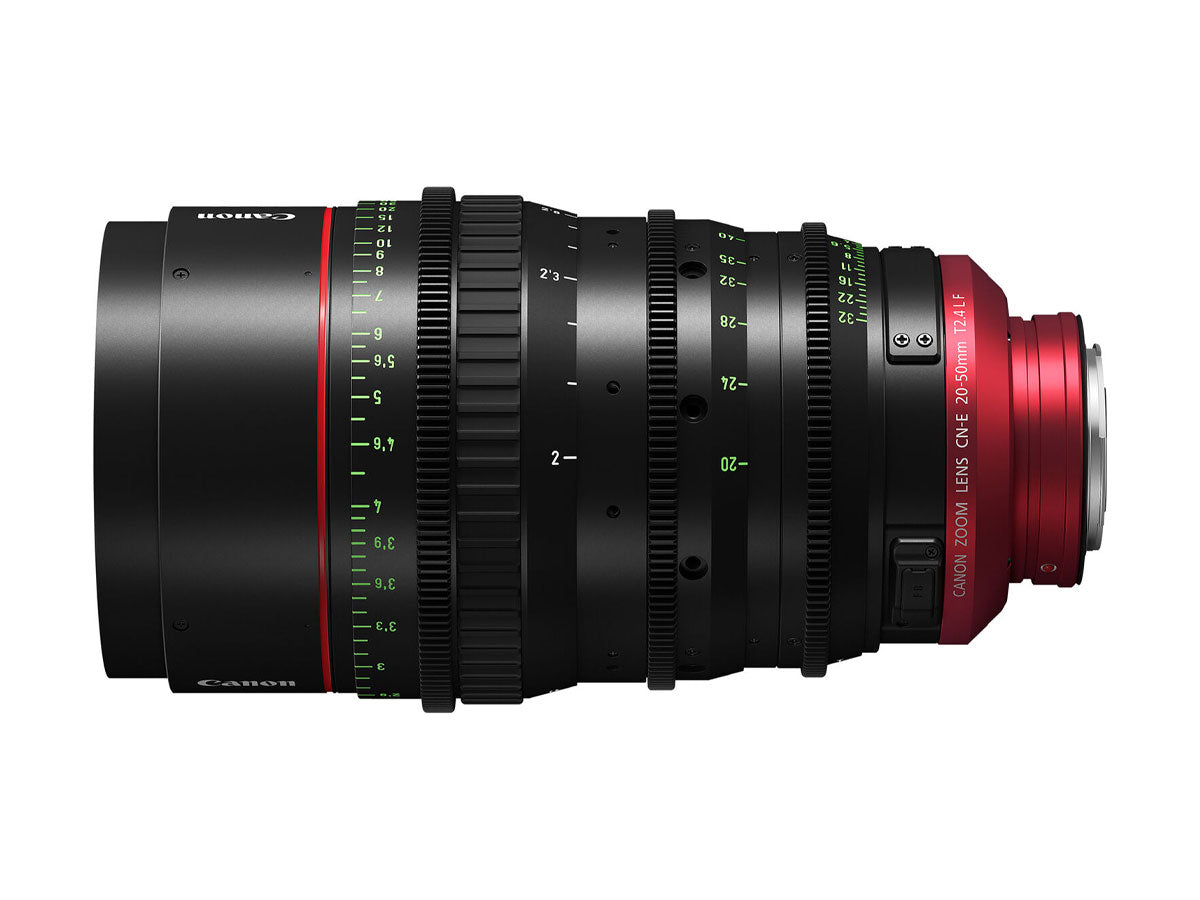 Canon CN-E 20-50mm T2.4 L F Cinema Lens (Metric Scale) - EF Mount