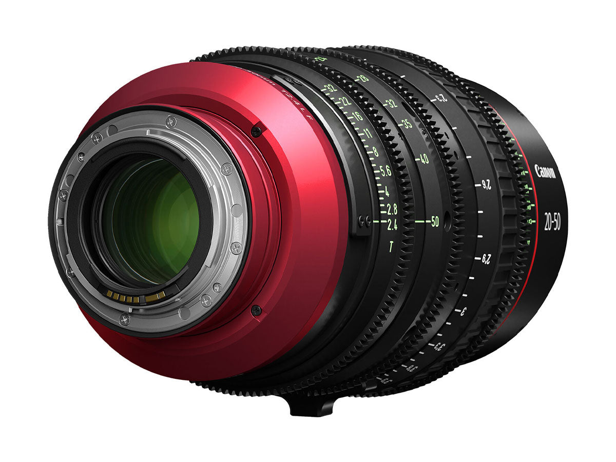 Canon CN-E 20-50mm T2.4 L F Cinema Lens (Imperial Scale) - EF Mount
