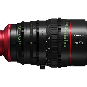 Canon CN-E 20-50mm T2.4 L F Cinema Lens (Metric Scale) - EF Mount