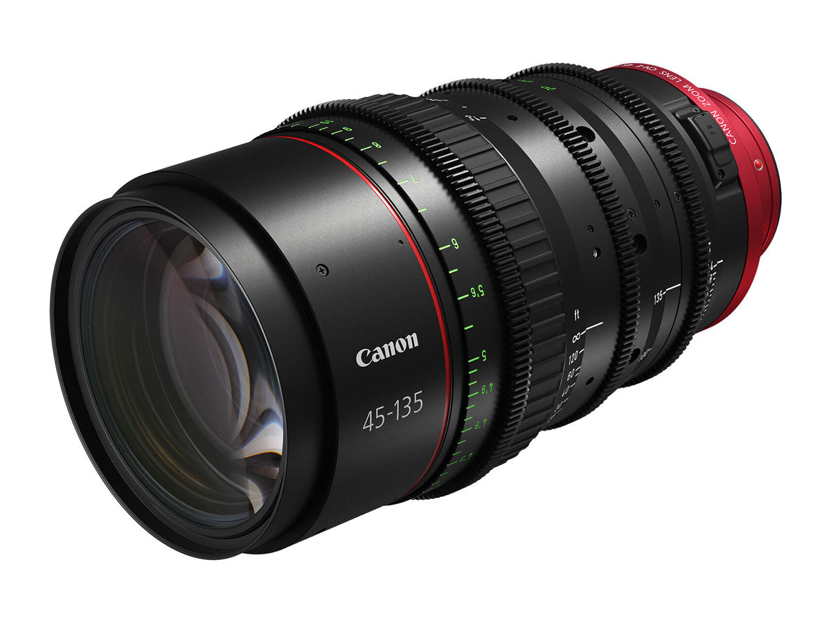 Canon CN-E 45-135mm T2.4 L F Cinema Lens (Imperial Scale) - EF Mount