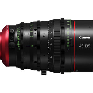 Canon CN-E 45-135mm T2.4 L FP Cinema Lens (Metric Scale) - PL Mount