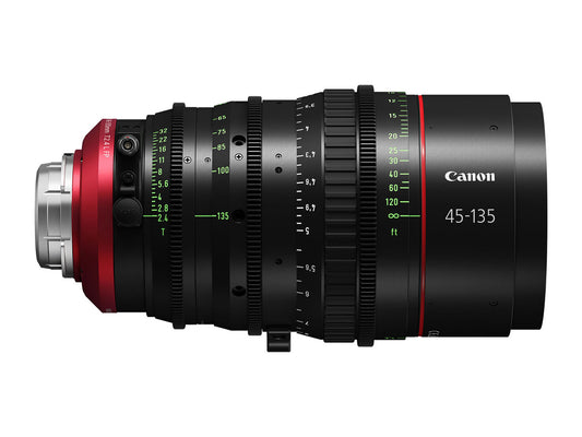 Canon CN-E 45-135mm T2.4 L FP Cinema Lens (Metric Scale) - PL Mount
