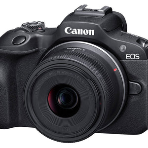 Canon EOS R100 Mirrorless Camera with 18-45mm Lens"
