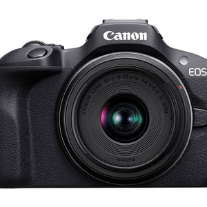 Canon EOS R100 Mirrorless Camera with 18-45mm and 55-210mm Lenses Kit