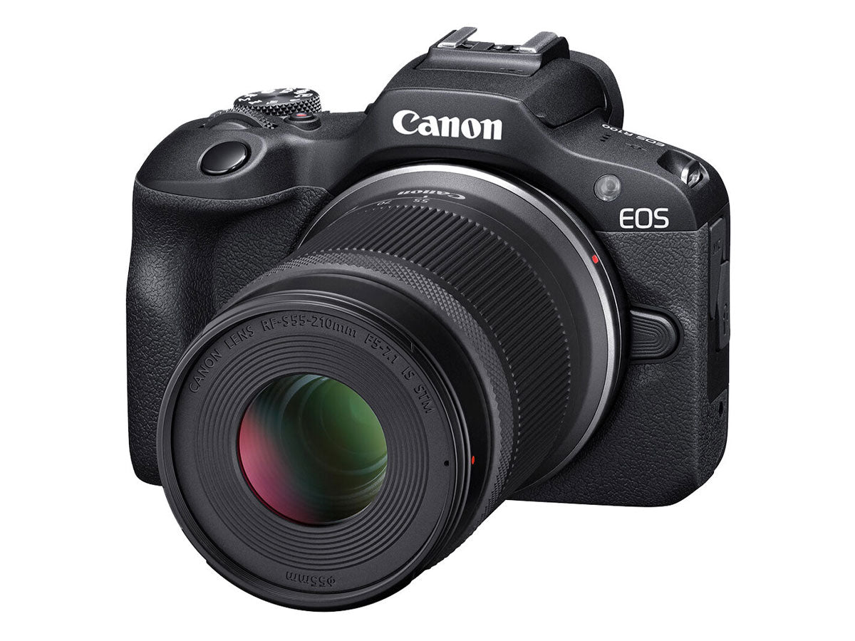 Canon EOS R100 Mirrorless Camera with 18-45mm and 55-210mm Lenses Kit