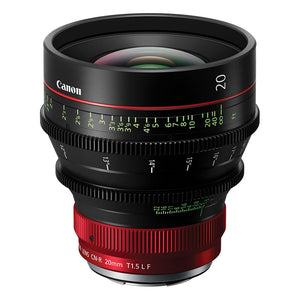 Canon CN-R 20mm T1.5 L F Prime Lens (Canon RF)