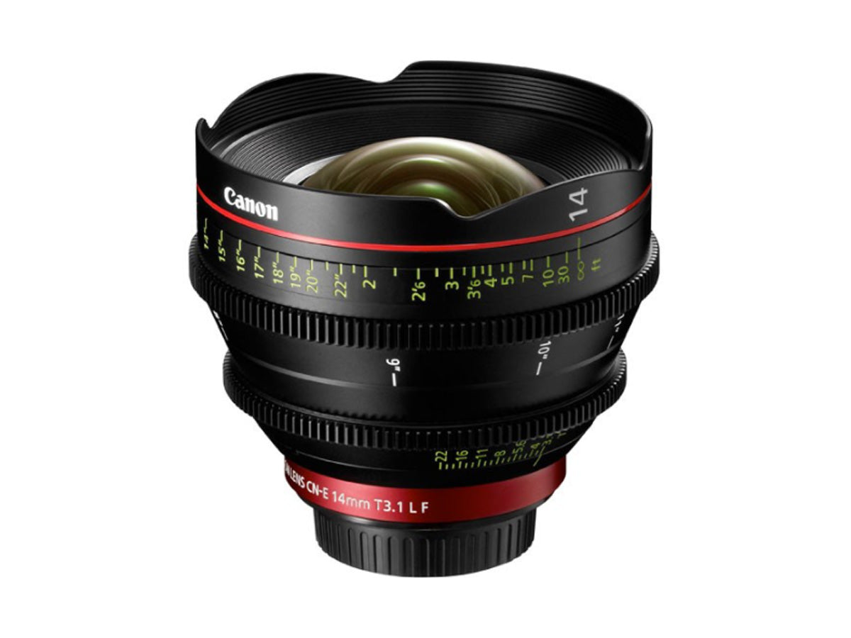 Canon CN-E 14mm T3.1L F Cinema Lens