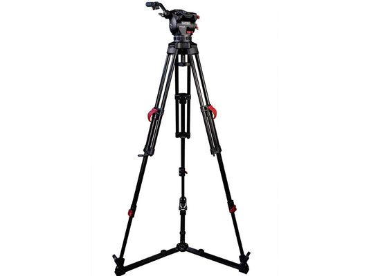 Cartoni Focus 8 Red Lock Floor Spreader Tripod Kit