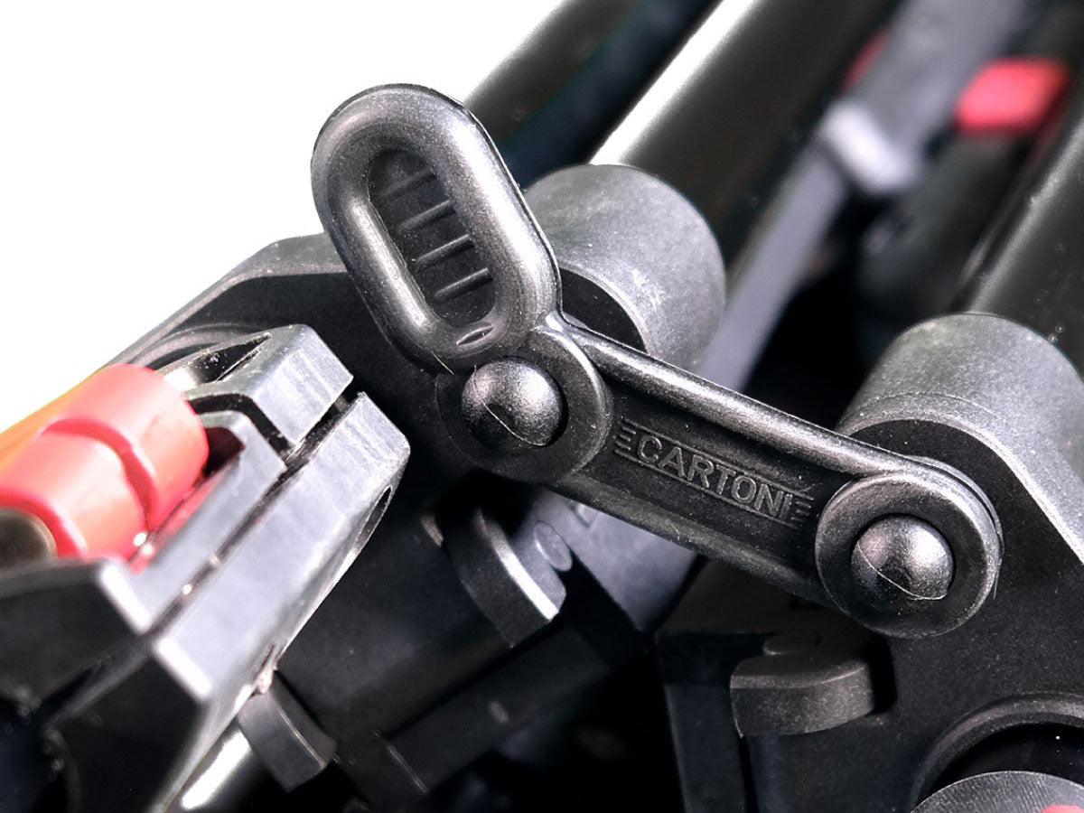 Cartoni Focus 8 Red Lock Mid Level Tripod Kit