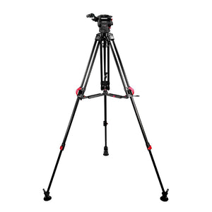 Cartoni Focus 8 Red Lock Mid Level Tripod Kit