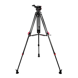 Cartoni Focus 10 Red Lock Mid Level Tripod Kit