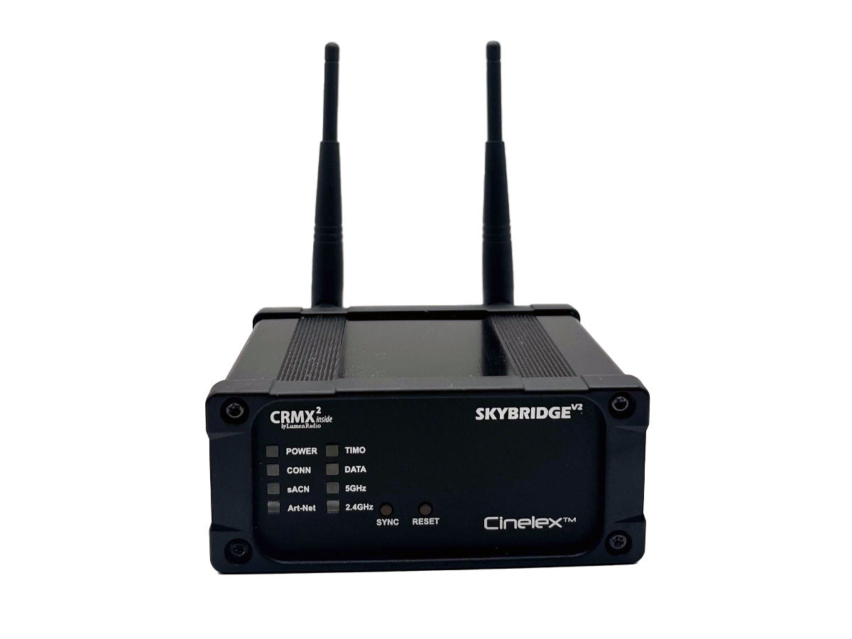 Cinelex SKYBRIDGE V2 - Wi-Fi Art-Net to Wireless DMX Converter