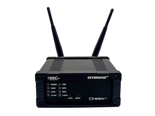 Cinelex SKYBRIDGE V2 - Wi-Fi Art-Net to Wireless DMX Converter