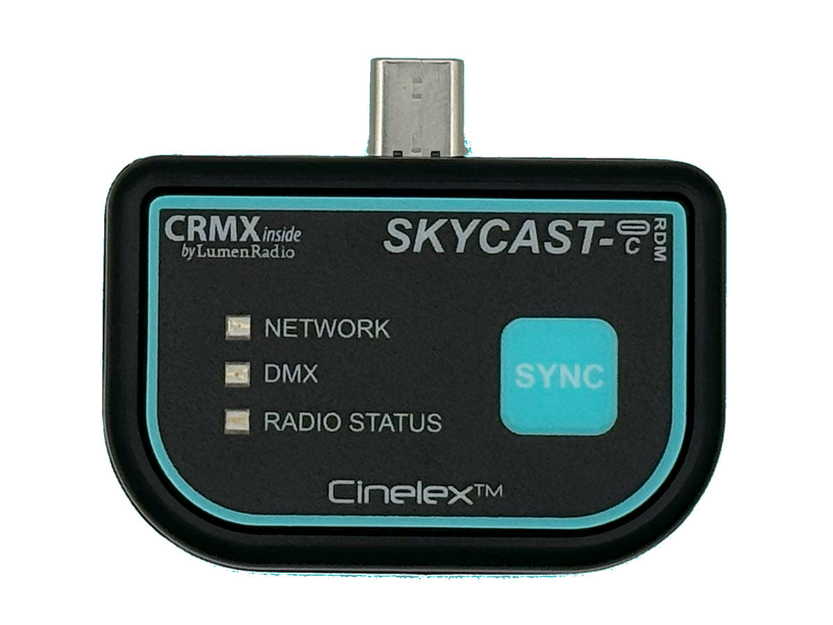 Cinelex SKYCAST-C-RDM - Wireless DMX Controller