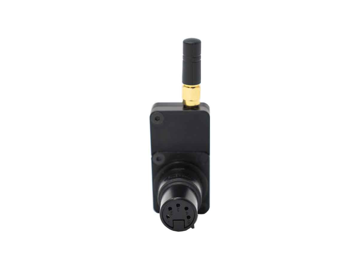 Cinelex Skynode TX USB-Powered Wireless DMX Transmitter with 5-Pin XLR Female Connector