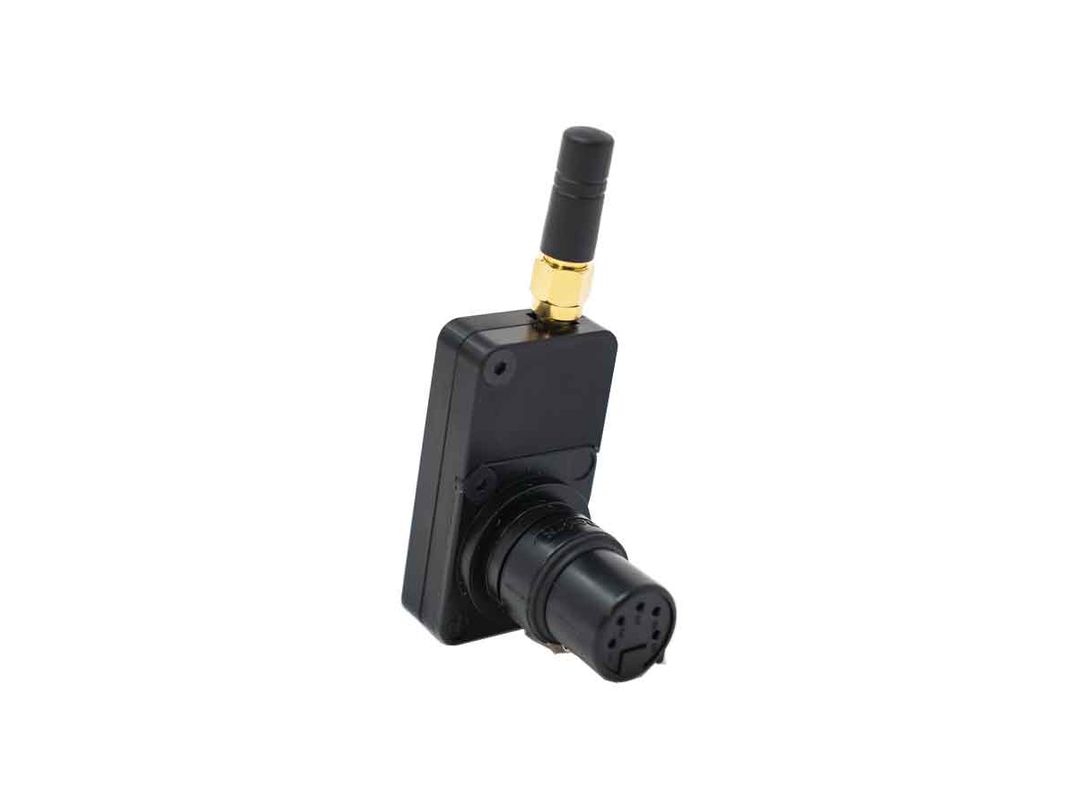 Cinelex Skynode TX USB-Powered Wireless DMX Transmitter with 5-Pin XLR Female Connector