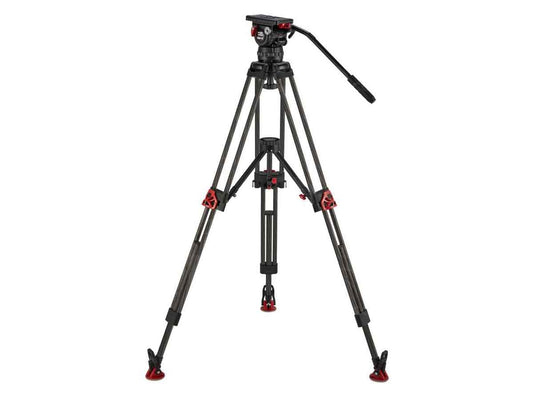 Camgear Carbon Fibre Tripod System with Elite 15 Fluid Head and Mid-Level Spreader