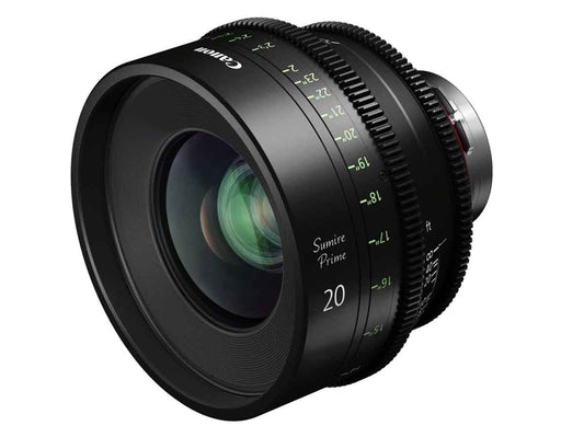 Canon CN-E20mm T1.5 FP X Sumire Cinema PL Mount Prime Lens