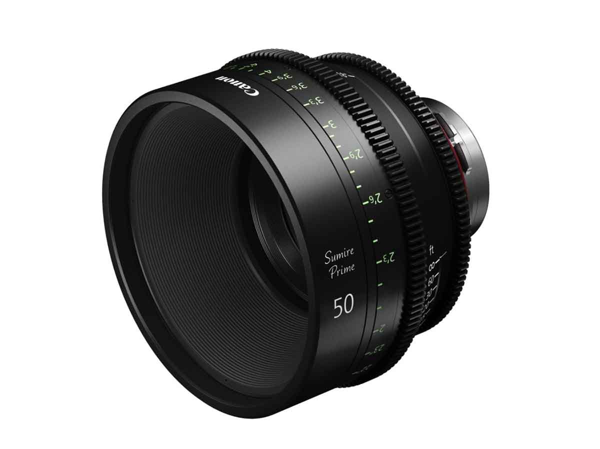 Canon CN-E50mm T1.3 FP X Sumire Cinema PL Mount Prime Lens