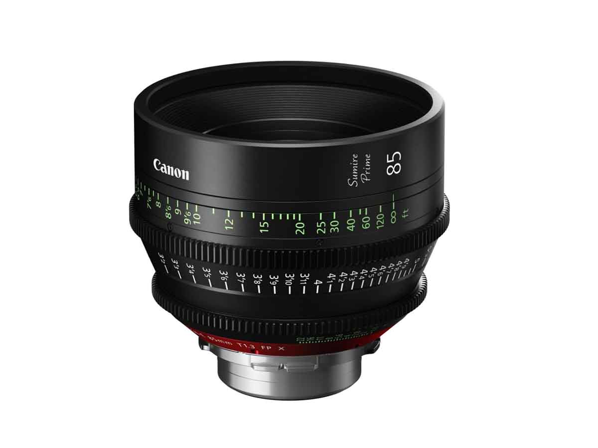Canon CN-E85mm T1.3 FP X Sumire Cinema PL Mount Prime Lens