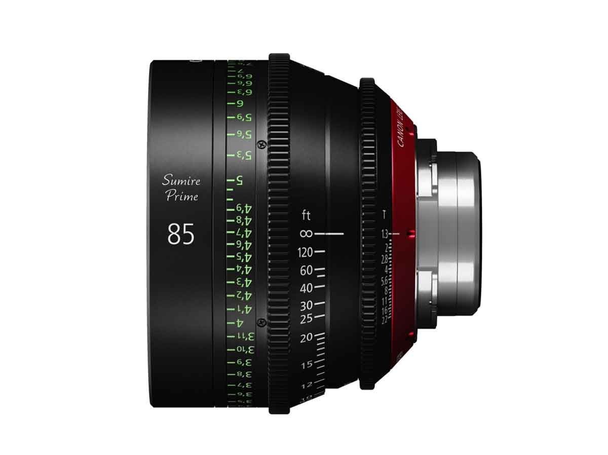 Canon CN-E85mm T1.3 FP X Sumire Cinema PL Mount Prime Lens