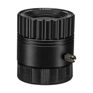 Marshall Electronics Compatible with 12MP Cameras CS Mount 5mm Focal Length Compatible with 1/1.7" Sensors 87° Horizontal Field of View IR Corrected Fixed Iris Operation