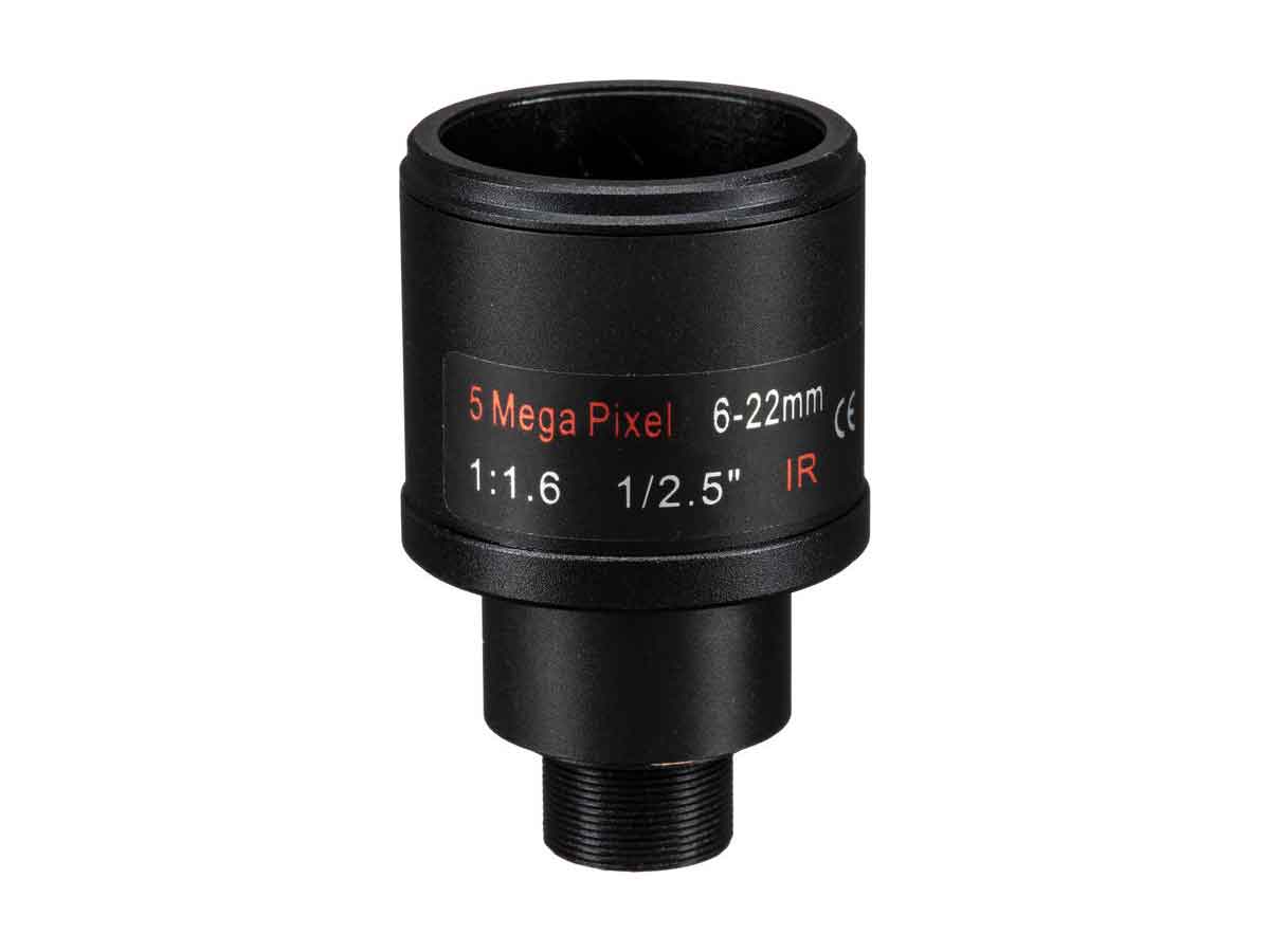 Marshall Electronics M12-Mount 6-22mm IR Varifocal Lens