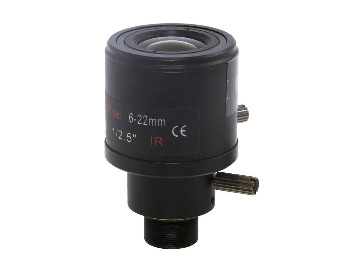 Marshall Electronics M12-Mount 6-22mm IR Varifocal Lens
