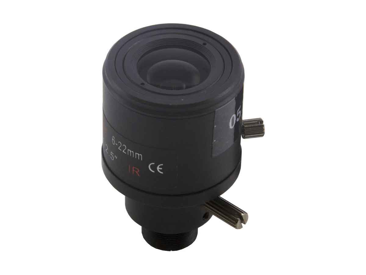 Marshall Electronics M12-Mount 6-22mm IR Varifocal Lens