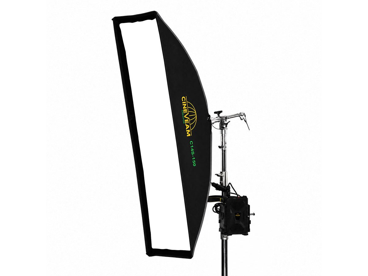CINEVEAM CREATOR 1’ X 4’ SQ (31 cm x 122 cm)  BI, App - with case