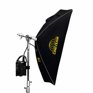 CINEVEAM PROFESSIONAL 1’ X 4’ SQ (31 cm x 122 cm) RGBWW, DMX, CRMX, App - with case