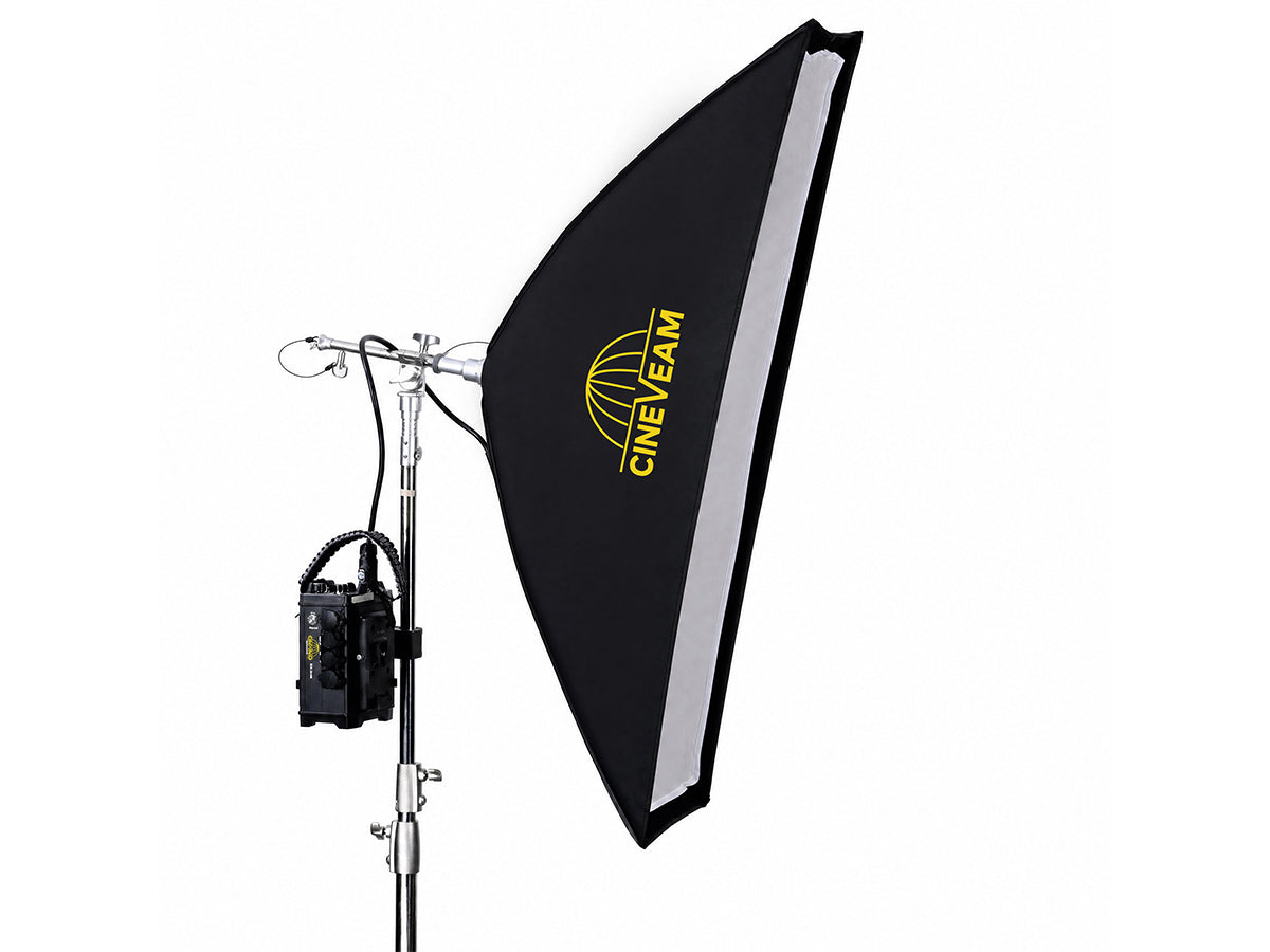 CINEVEAM PROFESSIONAL 1’ X 4’ SQ (31 cm x 122 cm) RGBWW, DMX, CRMX, App - with case