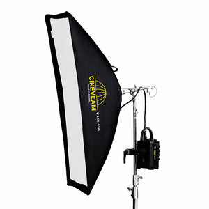 CINEVEAM PROFESSIONAL 1’ X 4’ SQ (31 cm x 122 cm) RGBWW, DMX, CRMX, App - with case