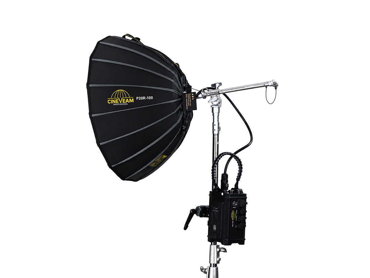 CINEVEAM PROFESSIONAL 2' (61 cm) ROUND RGBWW, DMX, CRMX, App - with case